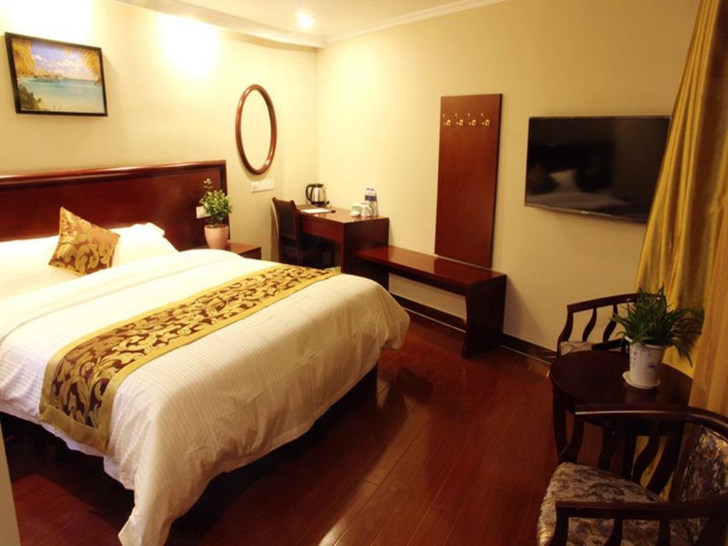 Greentree Inn Jiangsu Suqian Yiwu Business Center Fukang Avenue Express Hotel Buitenkant foto