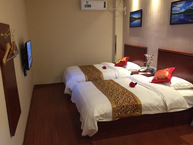 Greentree Inn Jiangsu Suqian Yiwu Business Center Fukang Avenue Express Hotel Buitenkant foto